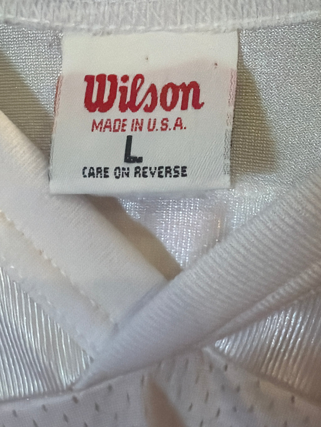 Tampa Bay Buccaneers True Authentic Vintage Mesh Creamsicle Wilson Jersey