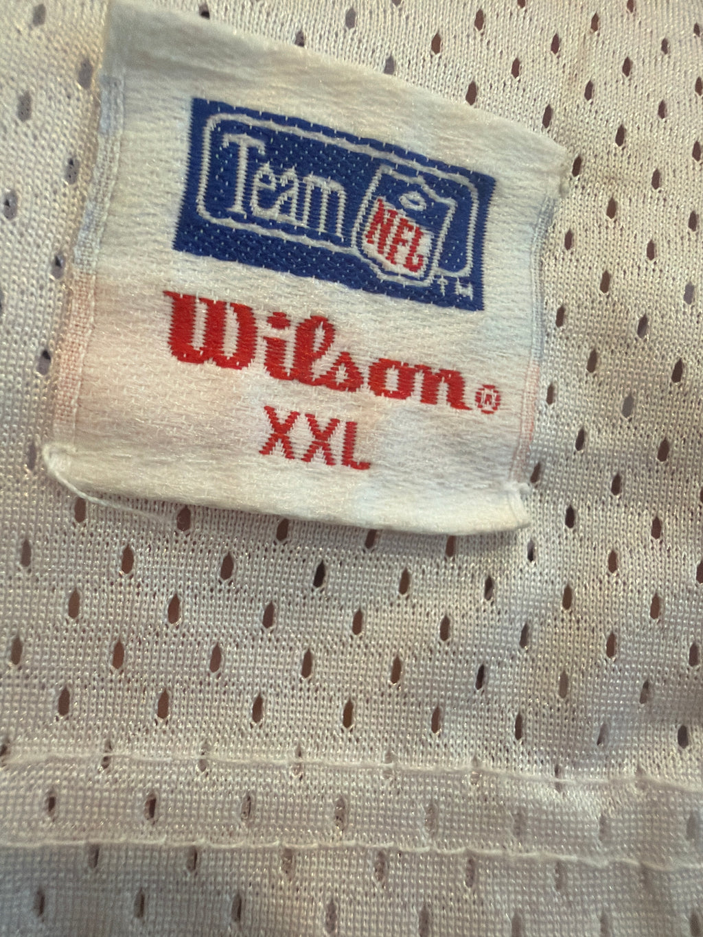 Tampa Bay Buccaneers True Authentic Creamsicle Mesh Wilson Jersey