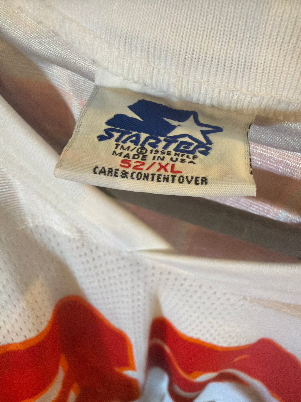 Tampa Bay Buccaneers True Authentic Vintage Mesh Eric Rhett Jersey Starter
