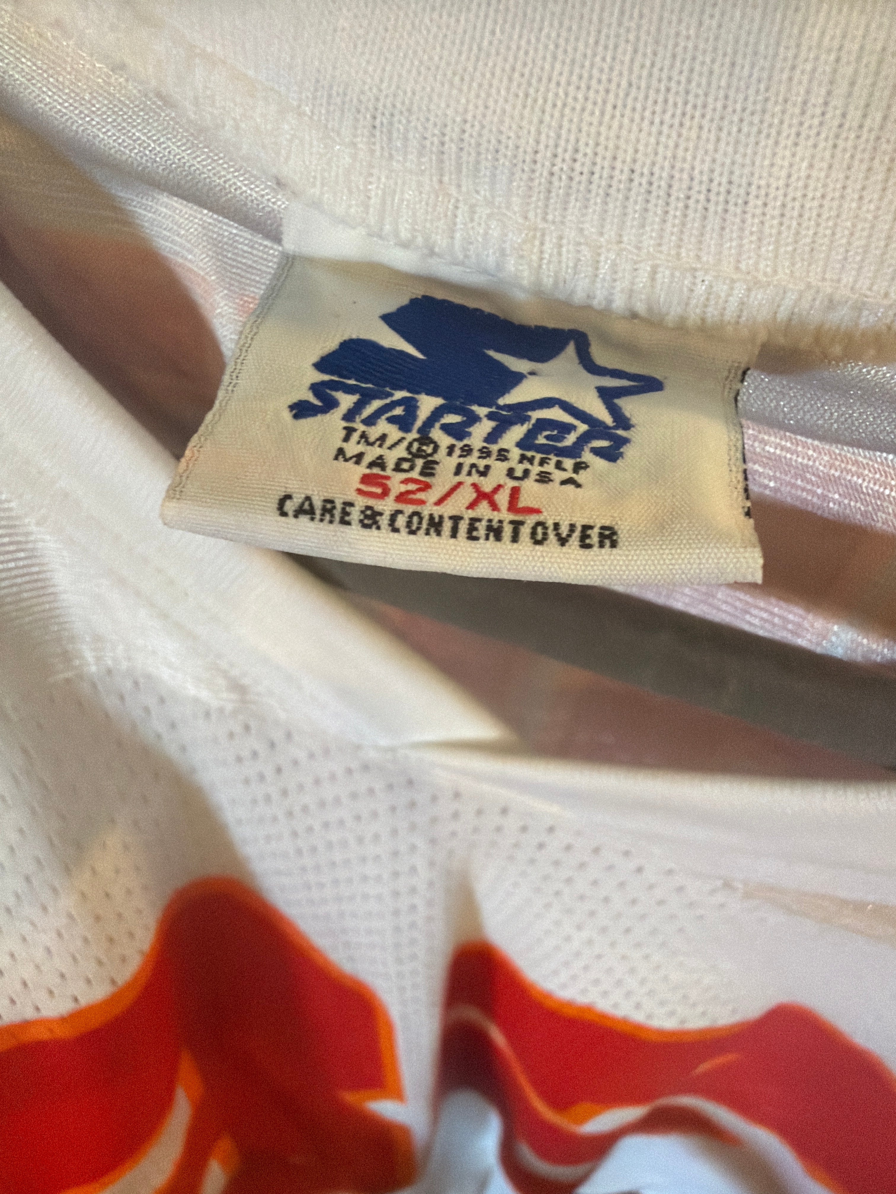 Tampa Bay Buccaneers True Authentic Vintage Mesh Eric Rhett Jersey Starter