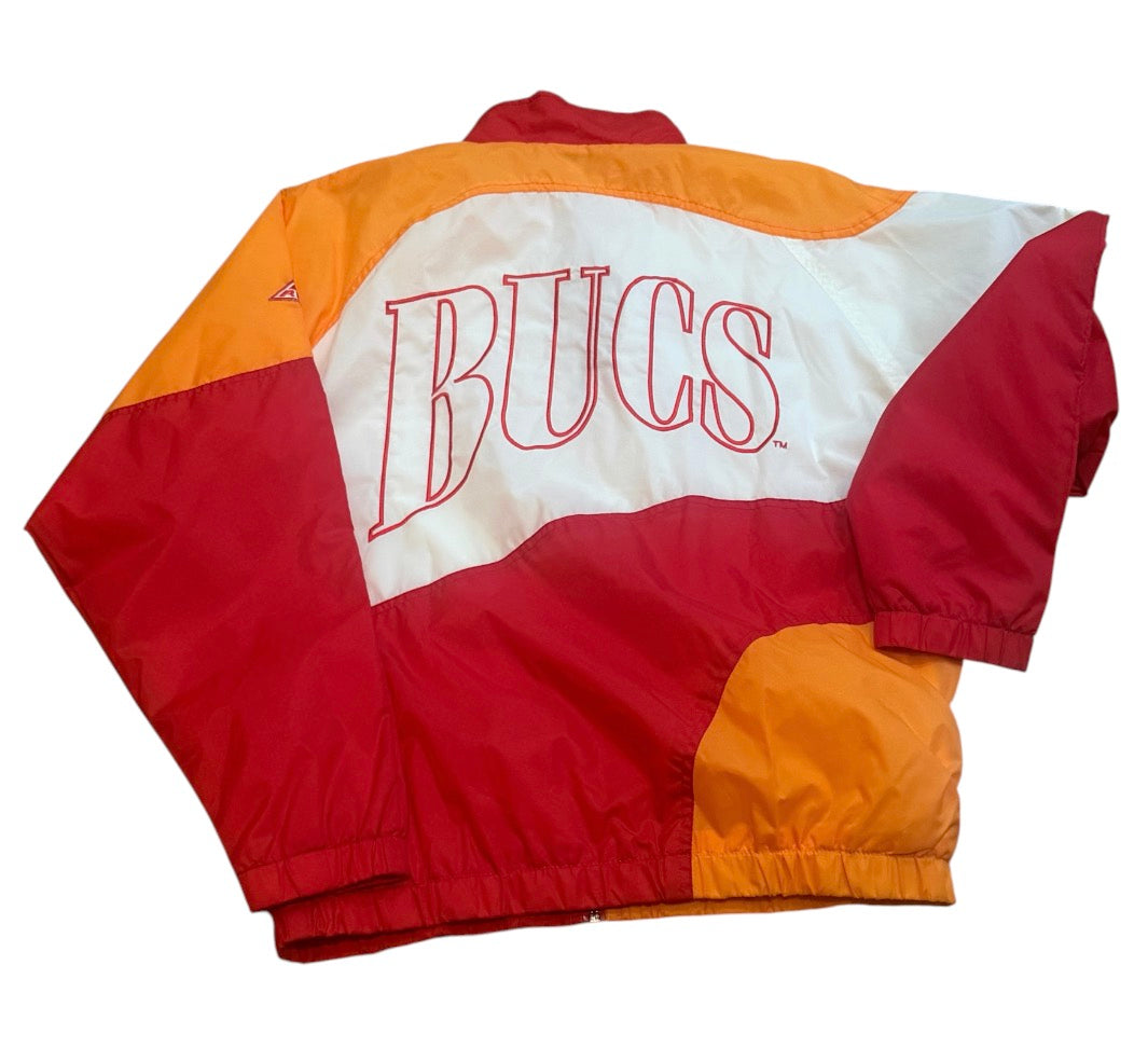 RARE - New With Tags Vintage Tampa Bay Buccaneers Pro Line by Apex One Mens Small Jacket