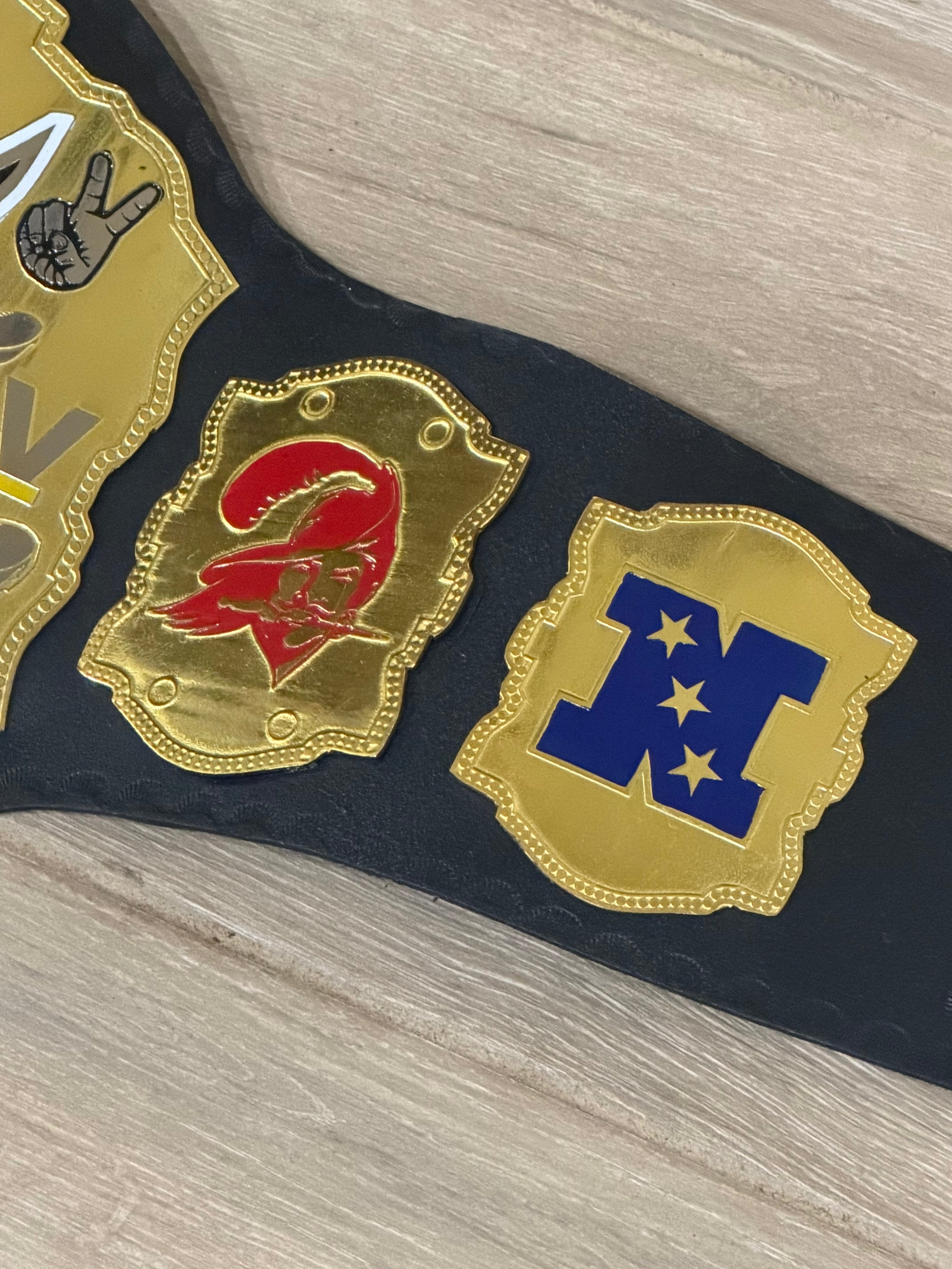Custom Tampa Bay Wrestling Belt