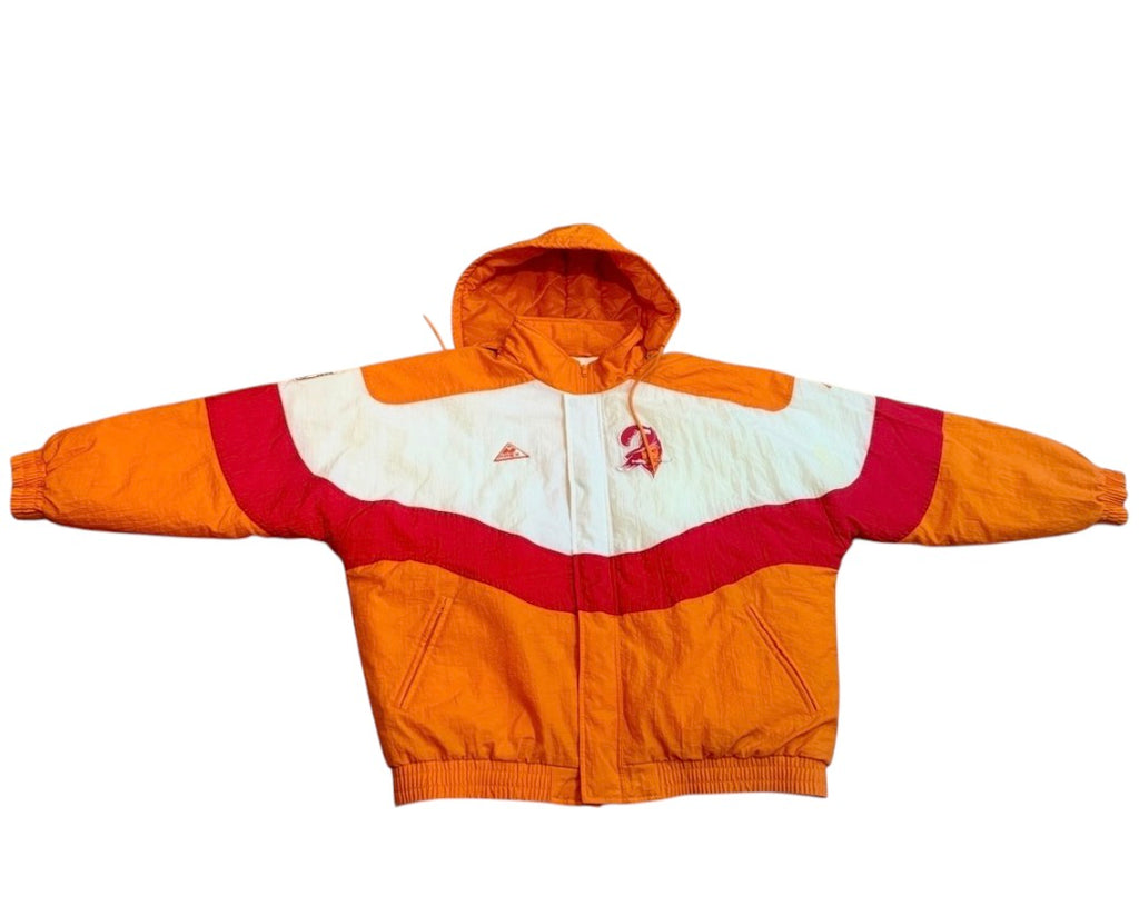 Authentic Vintage Tampa Bay Buccaneers Pro Line by Apex One Mens XL Puffer Jacket