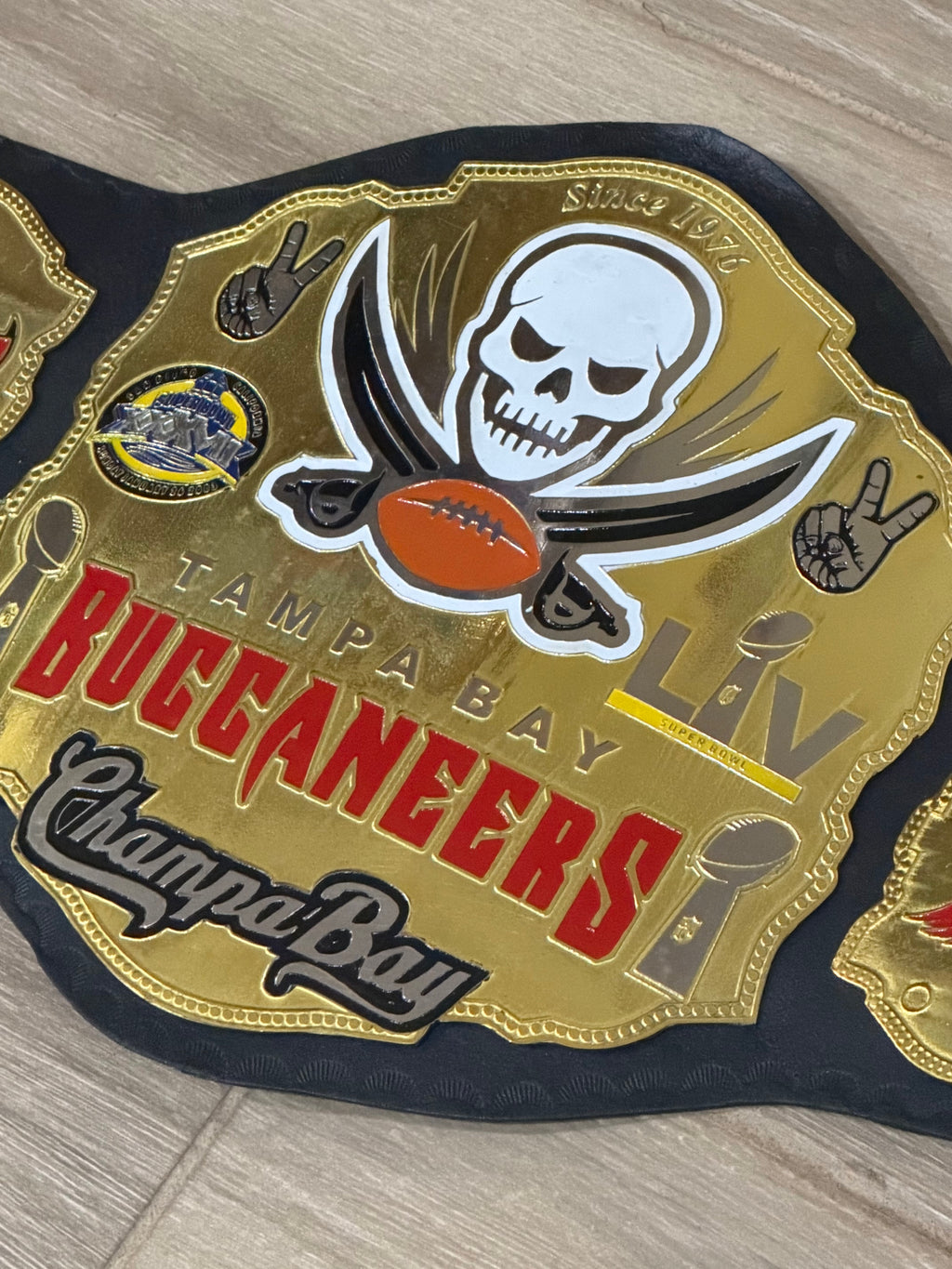 Custom Tampa Bay Wrestling Belt