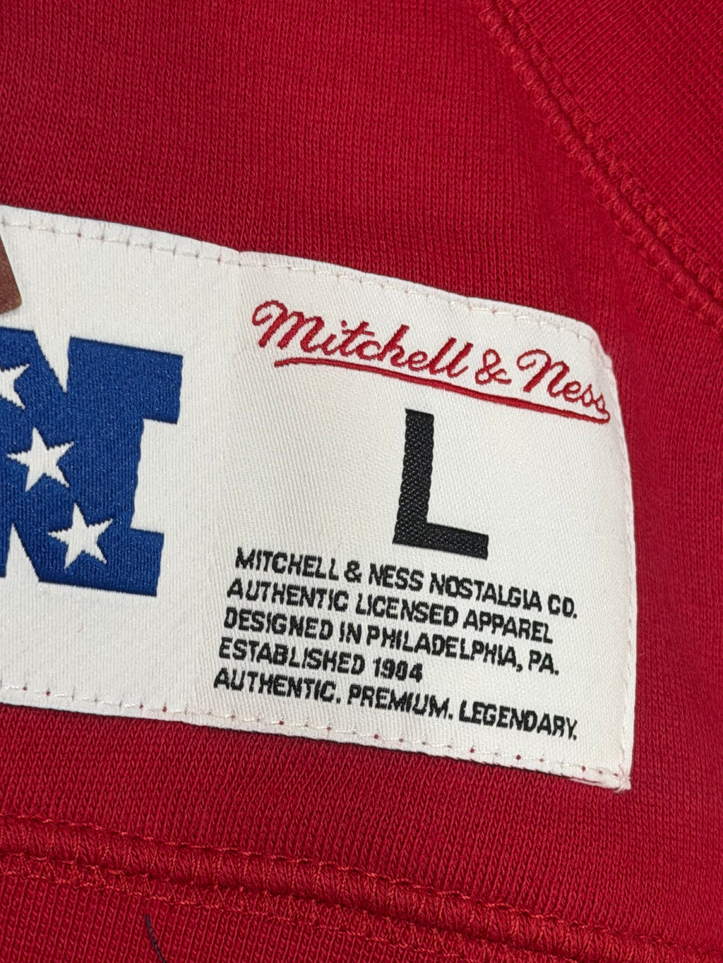 Tampa Bay Buccaneers Mitchell & Ness Cut Off Hoody