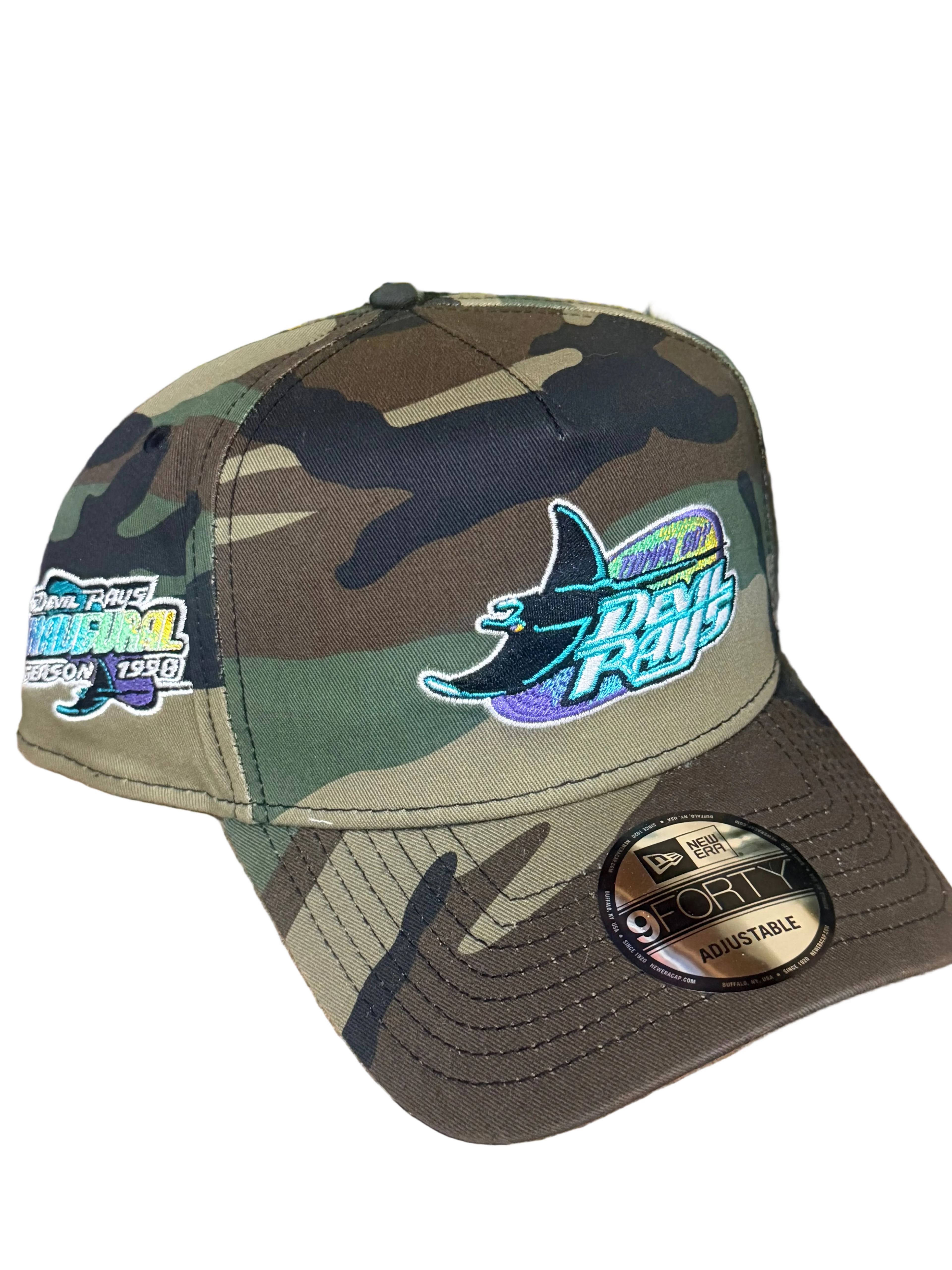 Tampa Bay Rays New Era 9Forty Camo Snapback Hat