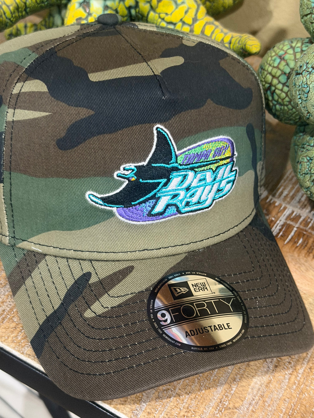 Tampa Bay Rays New Era 9Forty Camo Snapback Hat