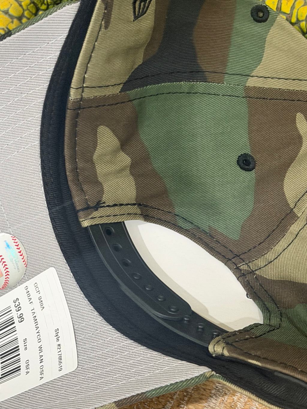 Tampa Bay Rays New Era 9Forty Camo Snapback Hat