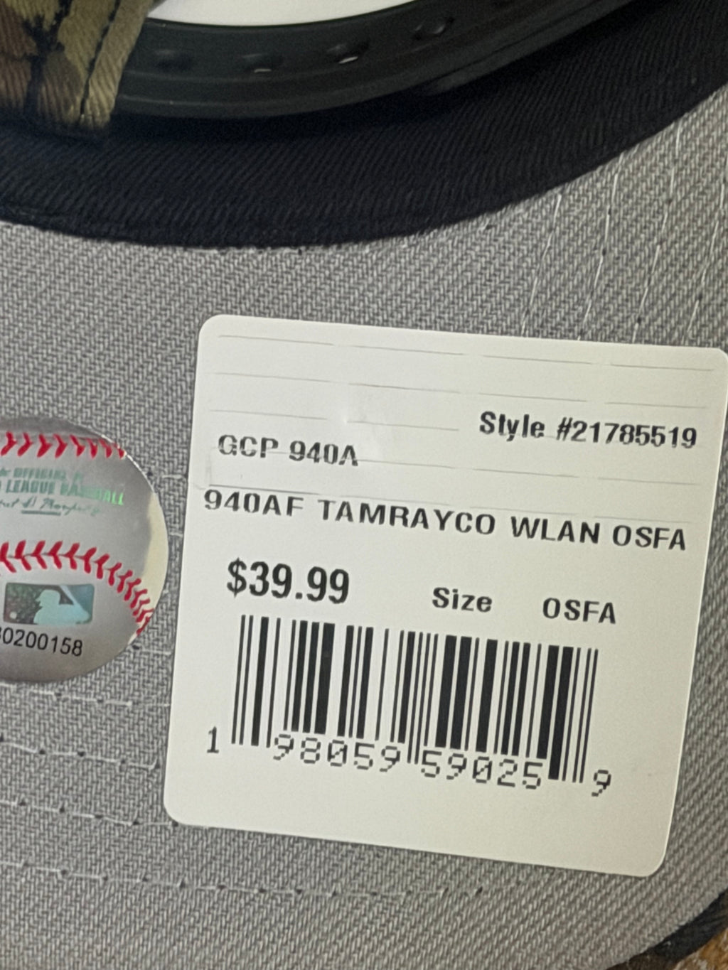Tampa Bay Rays New Era 9Forty Camo Snapback Hat