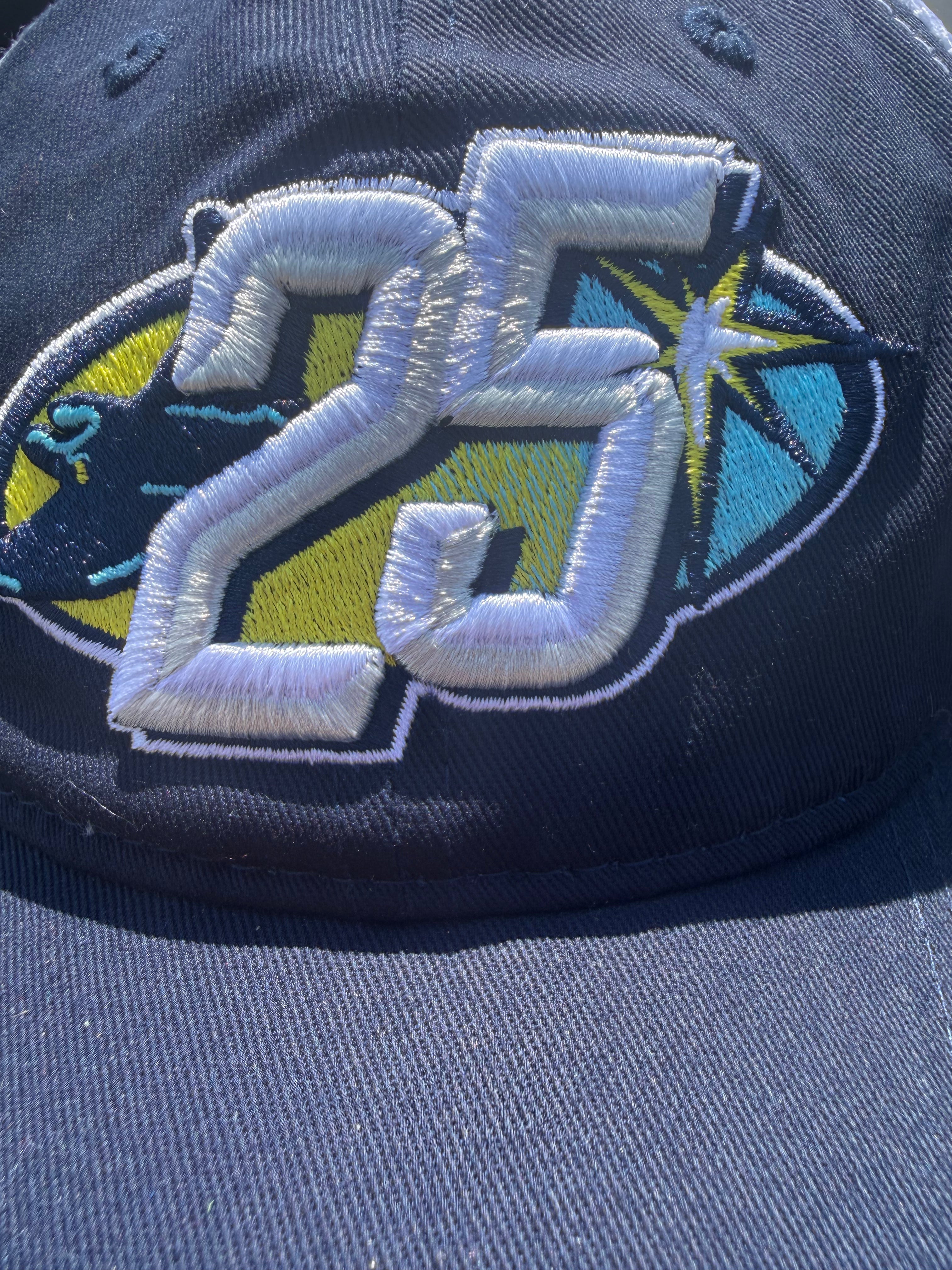 Tampa Bay Rays SGA Meshback 25yr Hat