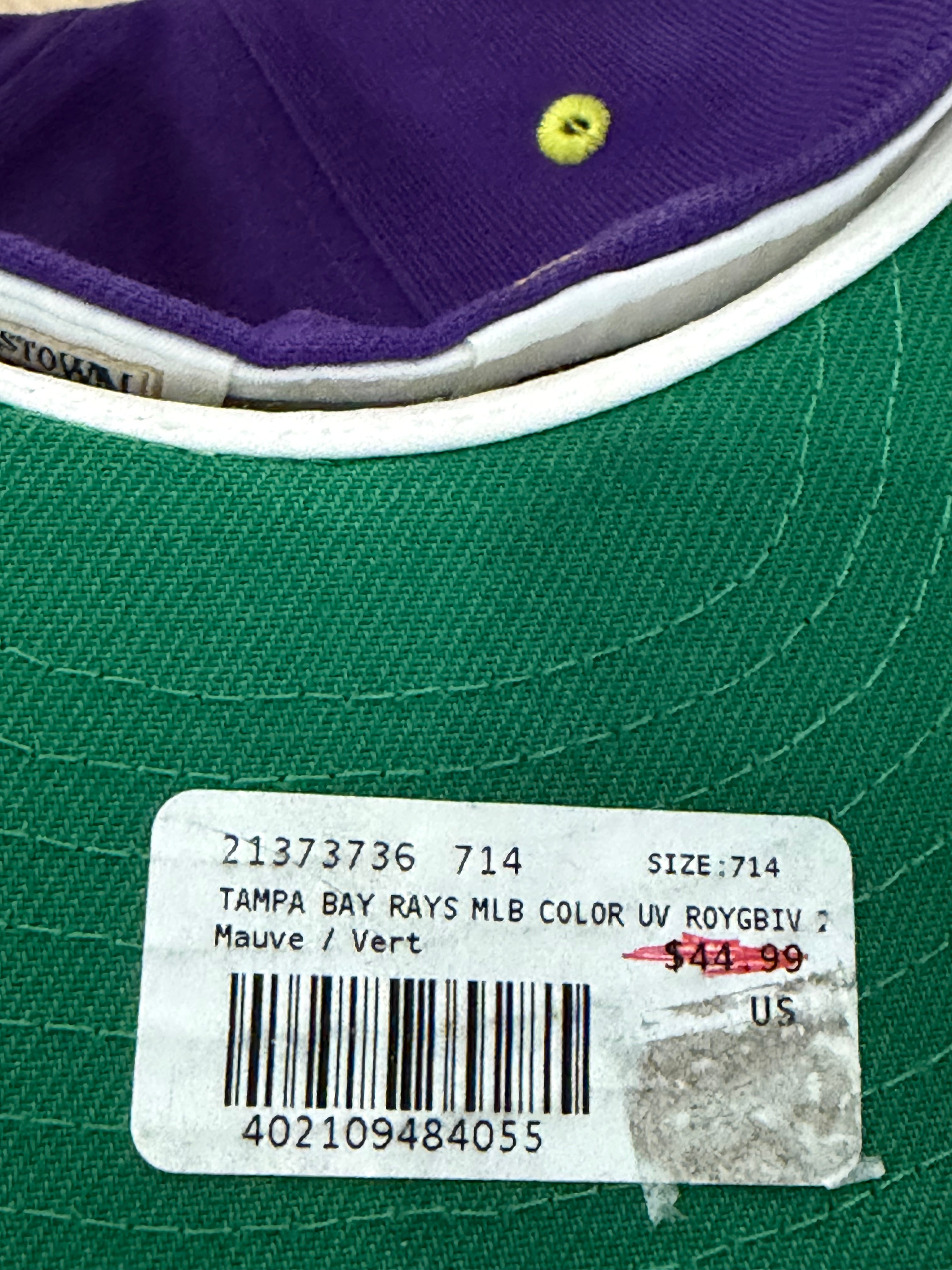 Tampa Bay Rays New Era 59Fifty Fitted Hat size 7 1/4