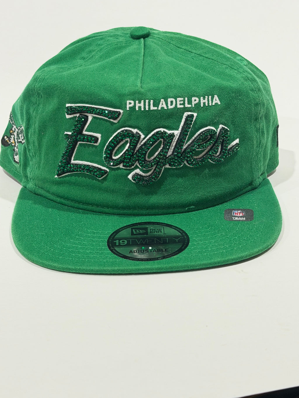 Philadelphia Eagles New Era 19Twenty Custom Rhinestone Hat