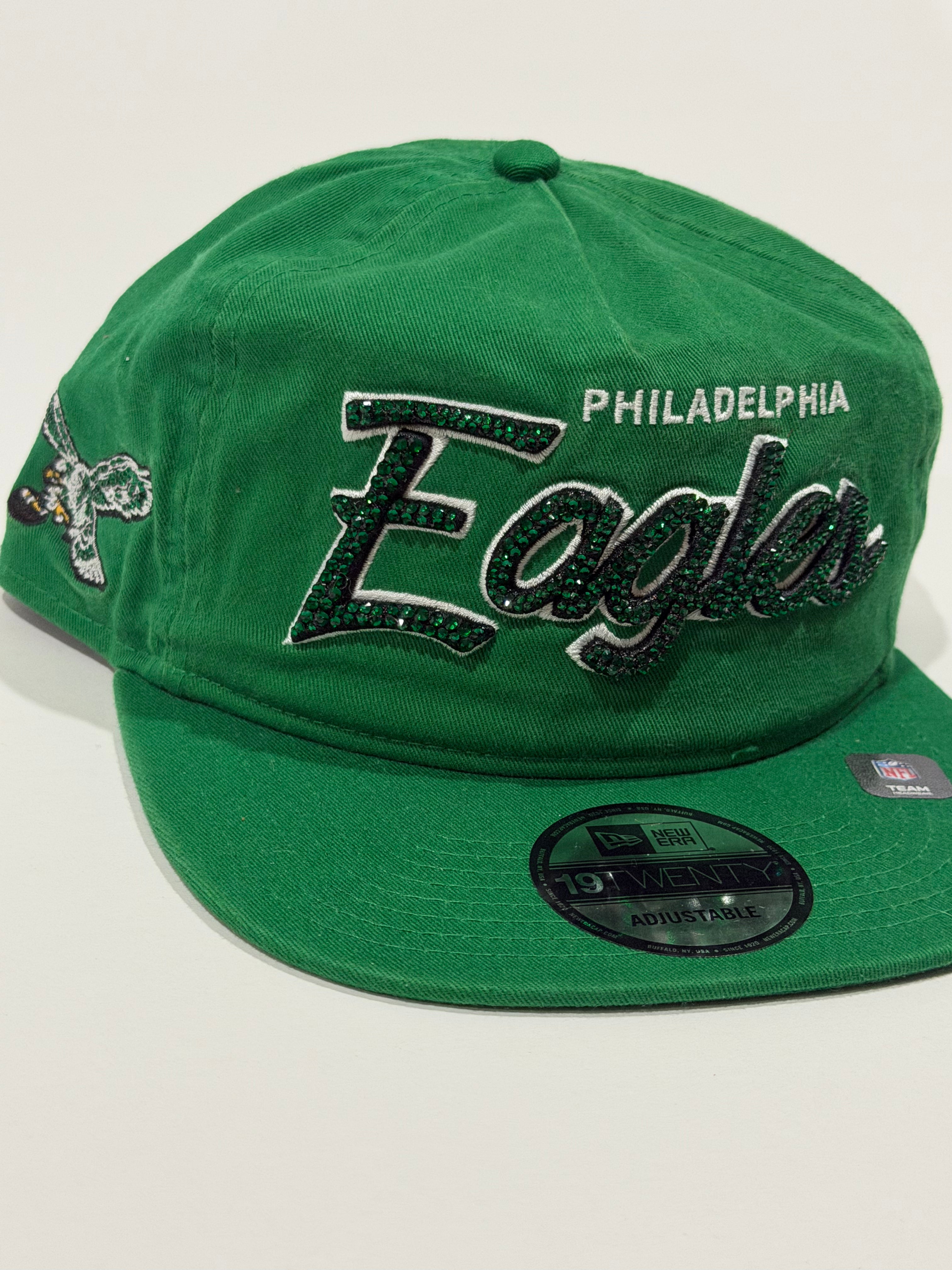 Philadelphia Eagles New Era 19Twenty Custom Rhinestone Hat