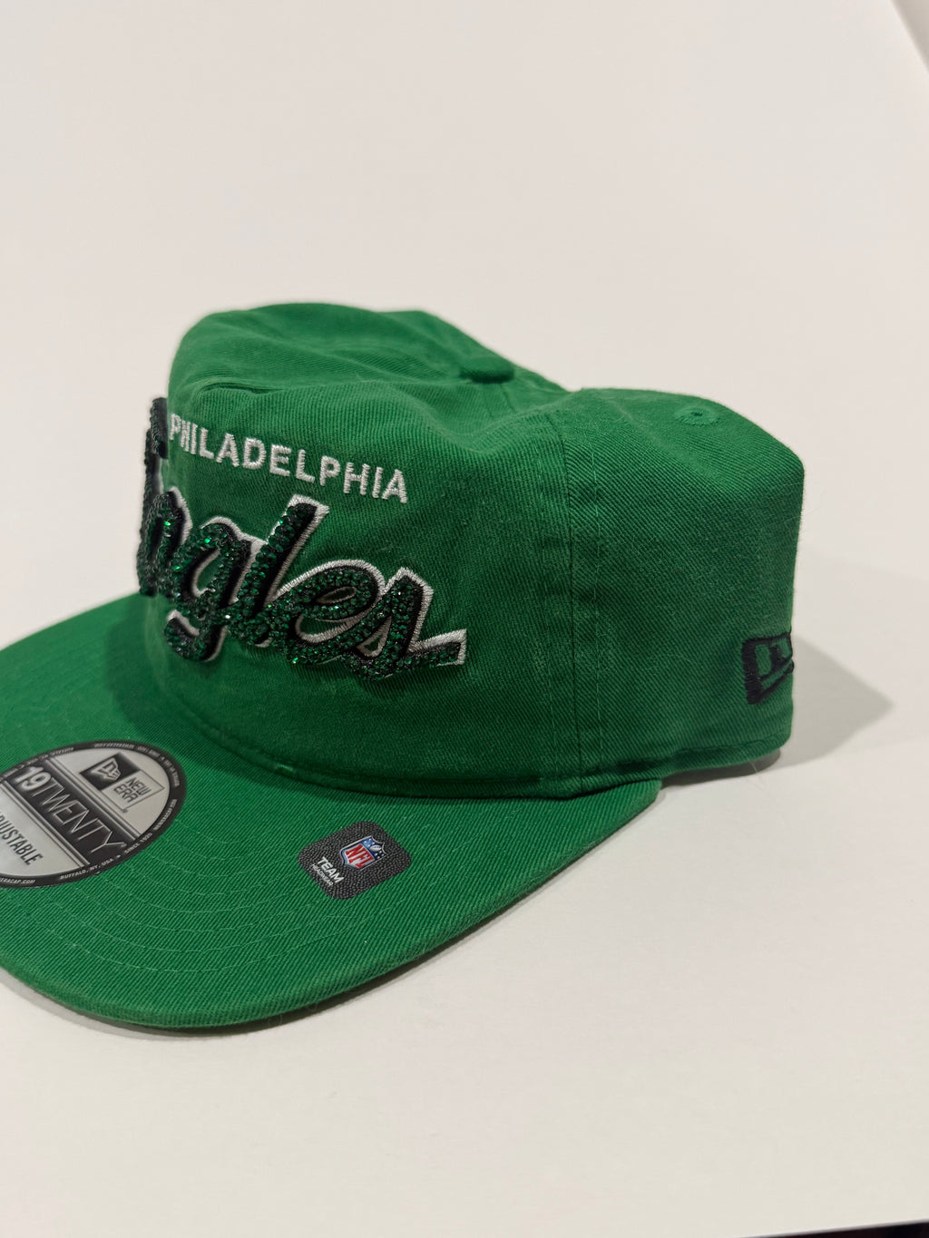 Philadelphia Eagles New Era 19Twenty Custom Rhinestone Hat