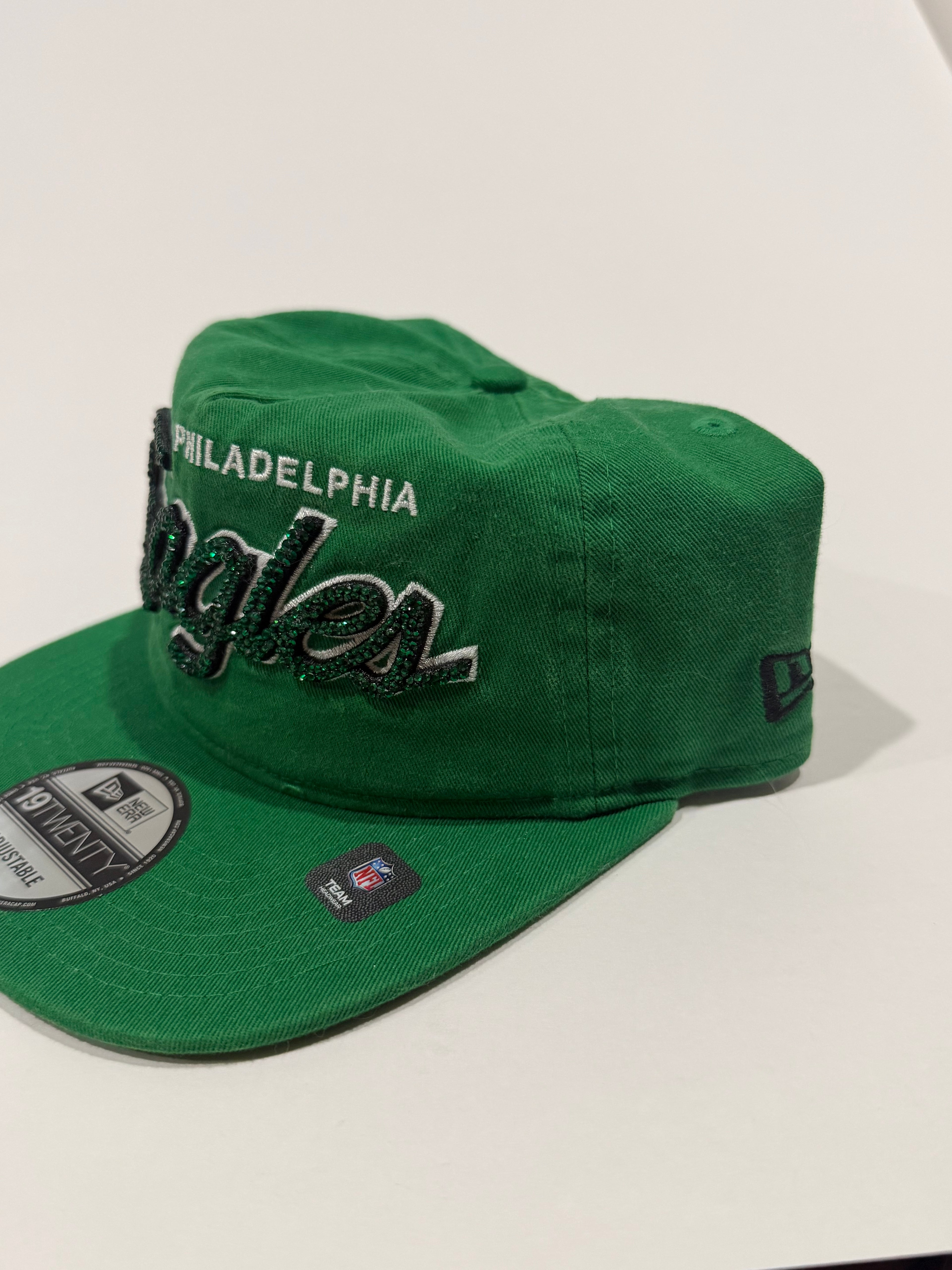 Philadelphia Eagles New Era 19Twenty Custom Rhinestone Hat
