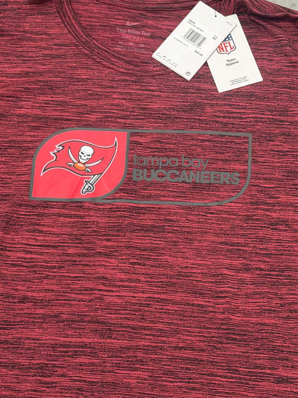 Tampa Bay Buccaneers Nike Dri - Fit Mens 3X T-shirt