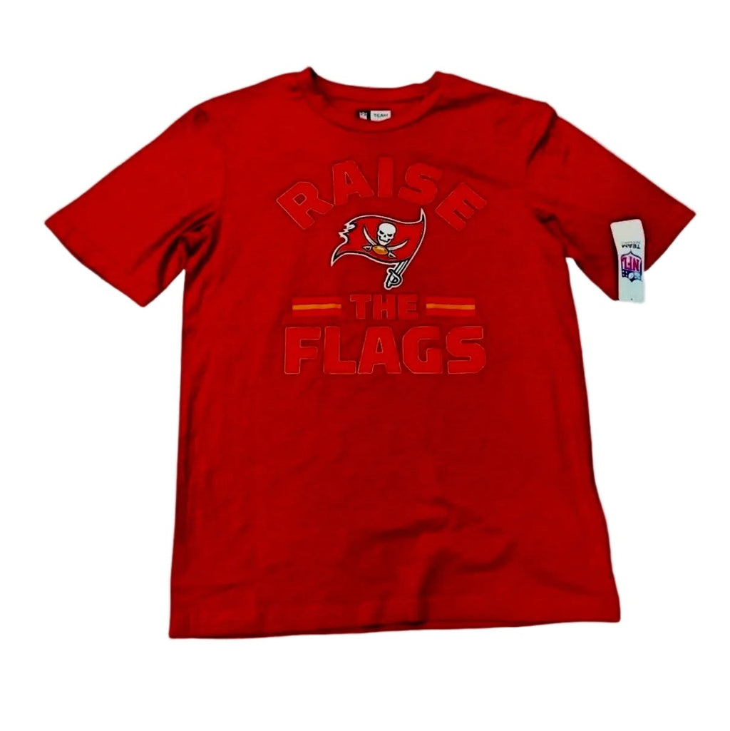 Tampa Bay Buccaneers Raise The Flags Mens T-shirt