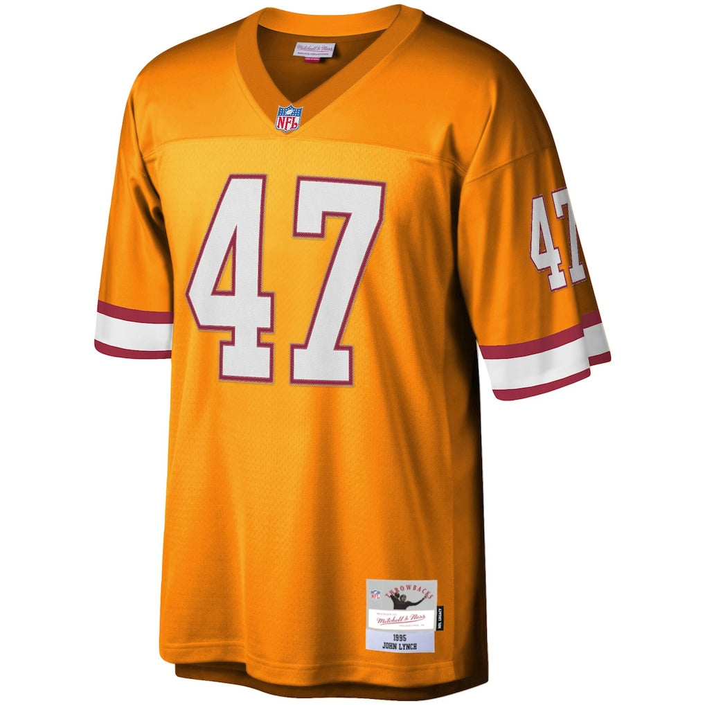 Tampa Bay Buccaneers John Lynch Mitchell & Ness Youth Legacy Creamsicle Jersey