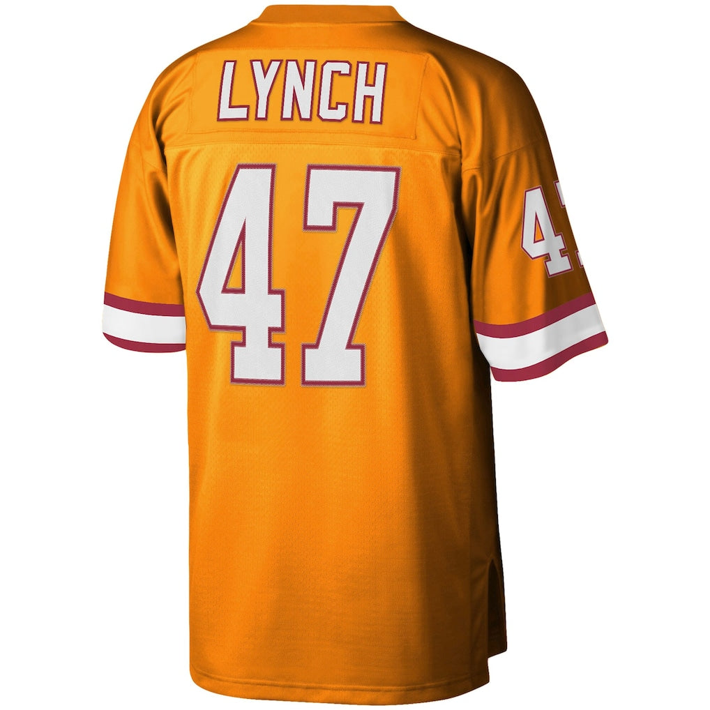 Tampa Bay Buccaneers John Lynch Mitchell & Ness Youth Legacy Creamsicle Jersey