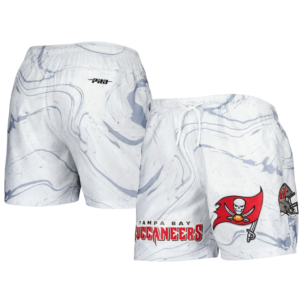 Mens Tampa Bay Buccaneers Pro Standard Marble Print Shorts