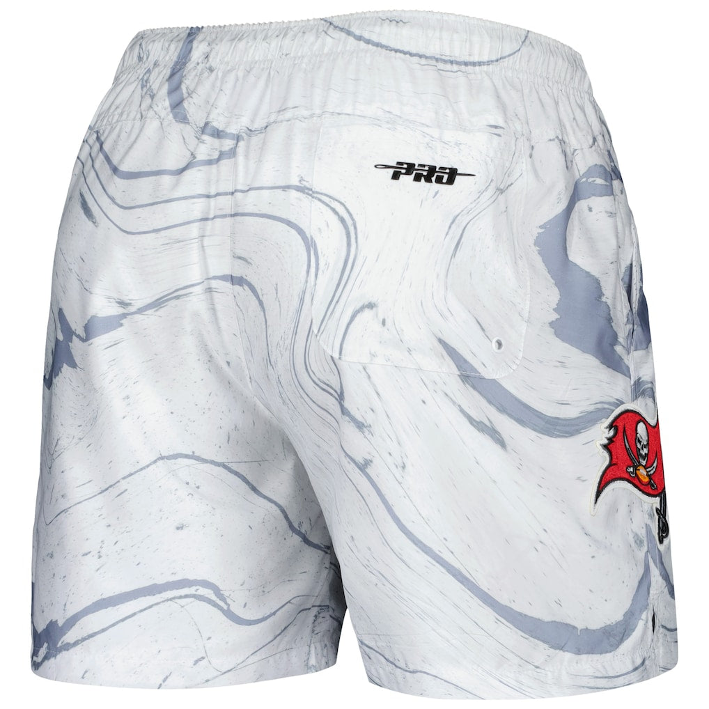 Mens Tampa Bay Buccaneers Pro Standard Marble Print Shorts