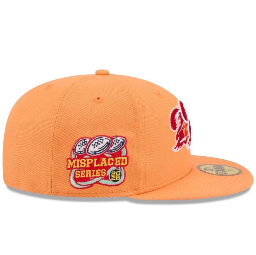 Rare Tampa Bay Buccaneers & Geiger NFL Misplaced Series New Era Fitted Hat