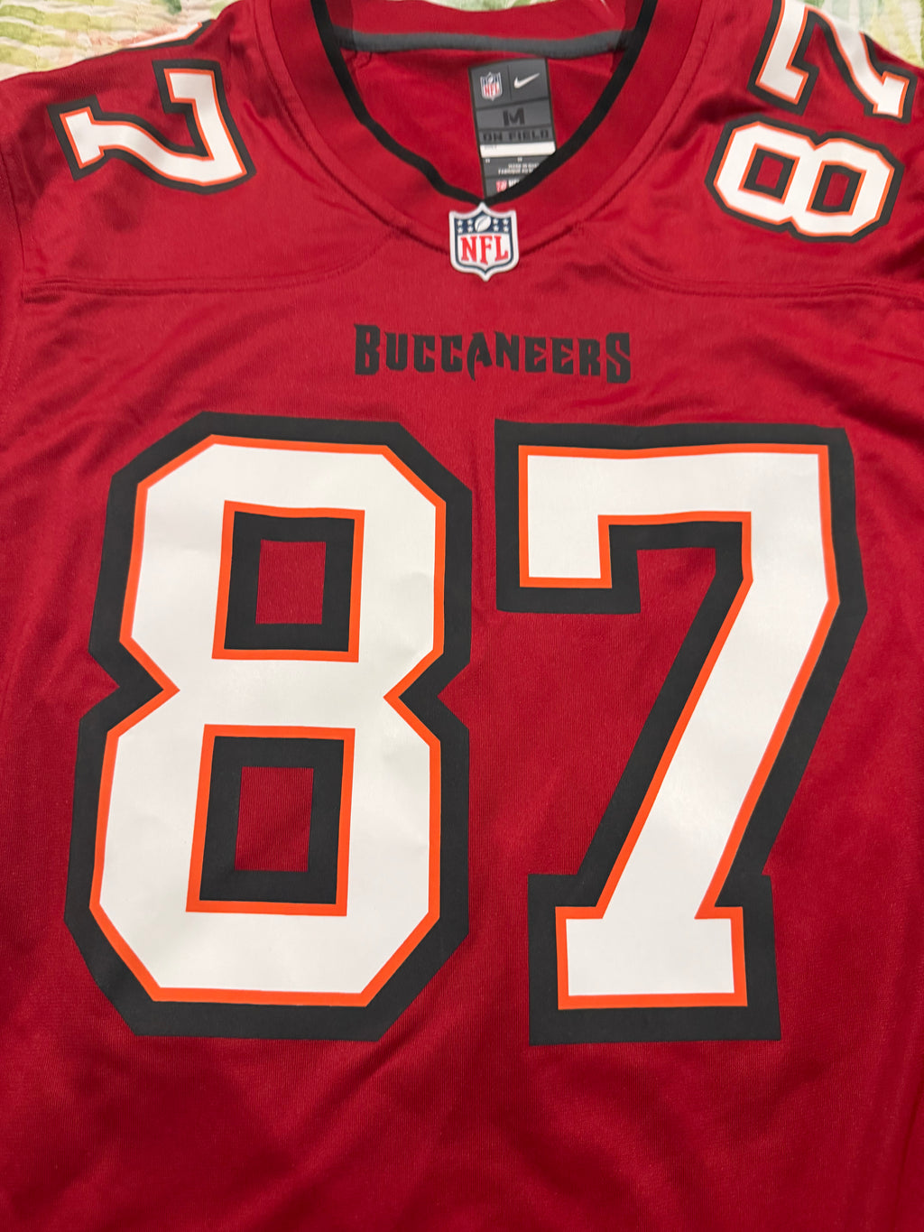 Tampa Bay Buccaneers Gronk 2020  Nike Game Jersey Mens