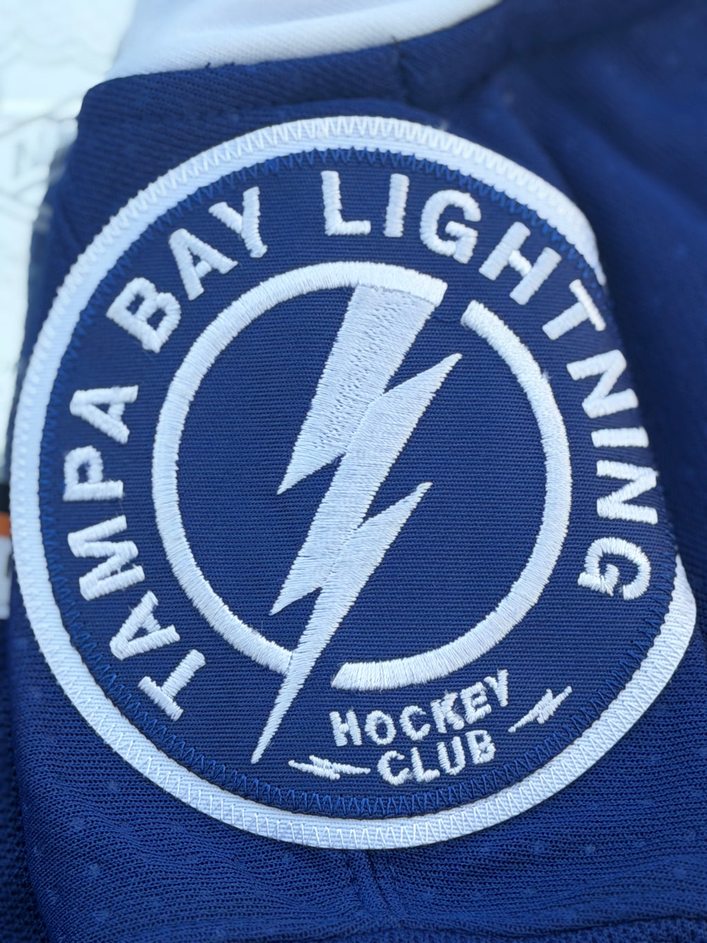 Tampa Bay Lightning Adidas Home Blank Jersey size 50 Large