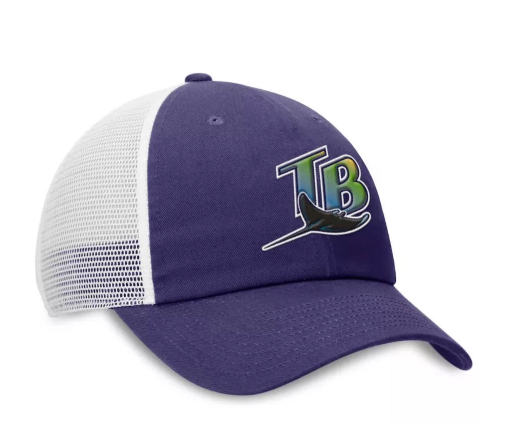 Tampa Bay Rays Nike Throwback Meshback Hat