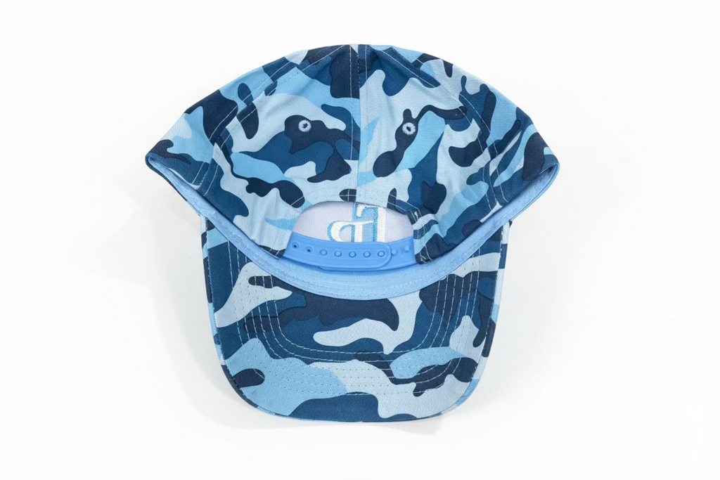 Tampa Bay Rays SGA Blue Camo Adjustable Cotton Hat