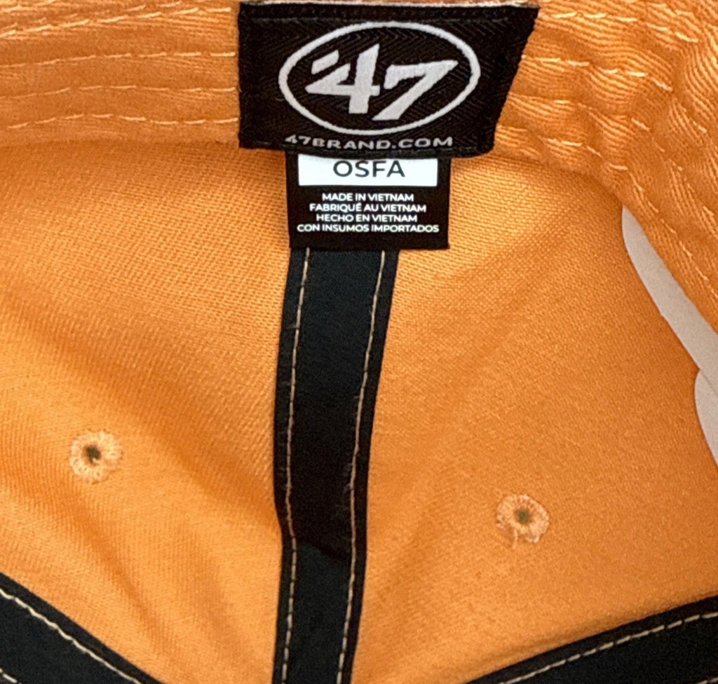 Tampa Bay Buccaneers Creamsicle 47' Brand Strapback MVP Helmet Hat
