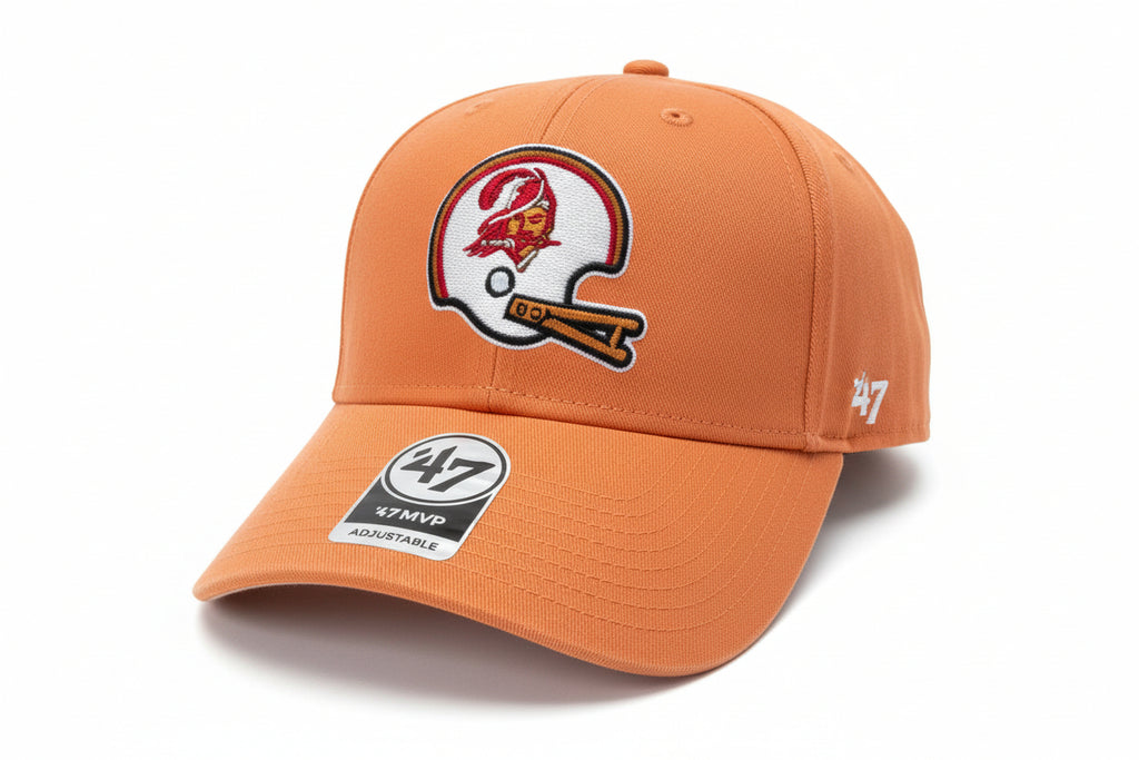 Tampa Bay Buccaneers Creamsicle 47' Brand Strapback MVP Helmet Hat
