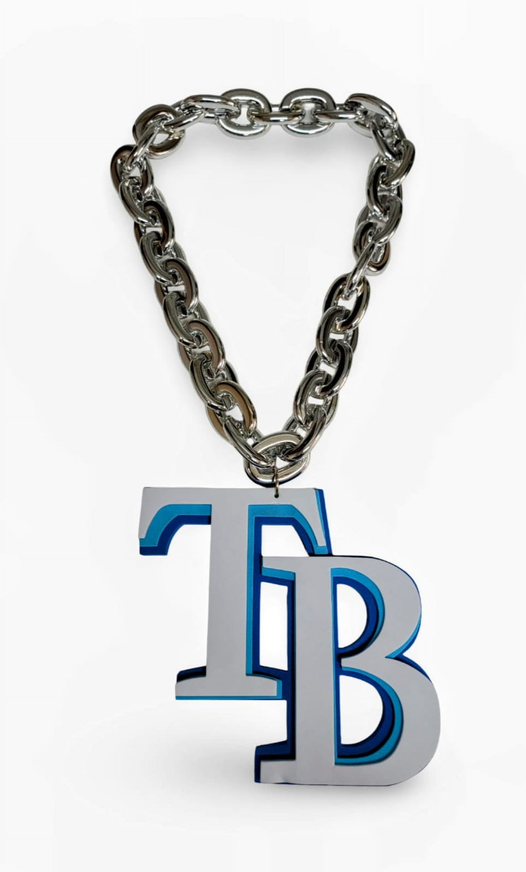 Tampa Bay Rays Huge Foam Fan Chain Necklace
