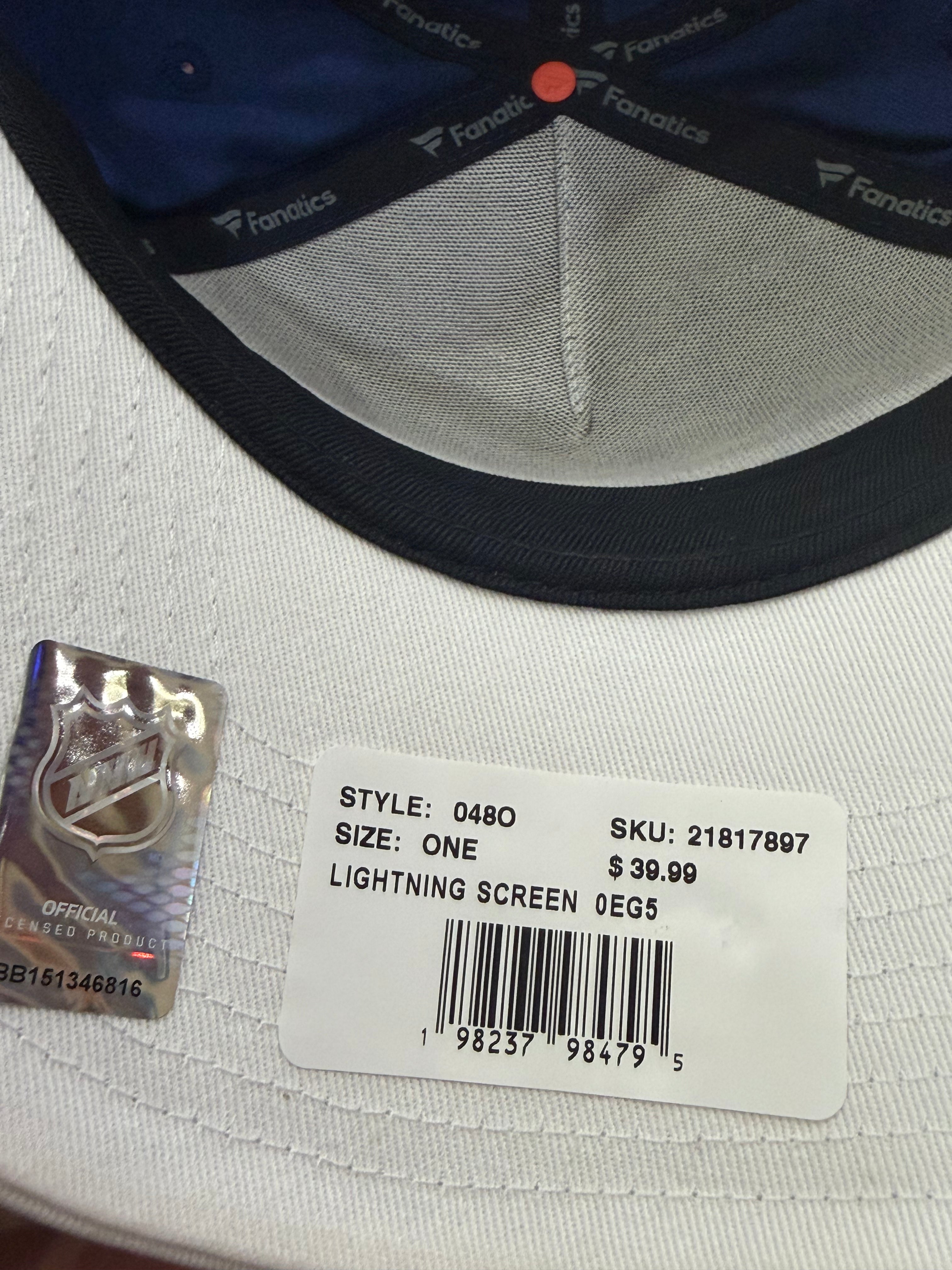 Tampa Bay Lightning Fanatics Bold Statement Adjustable Hat