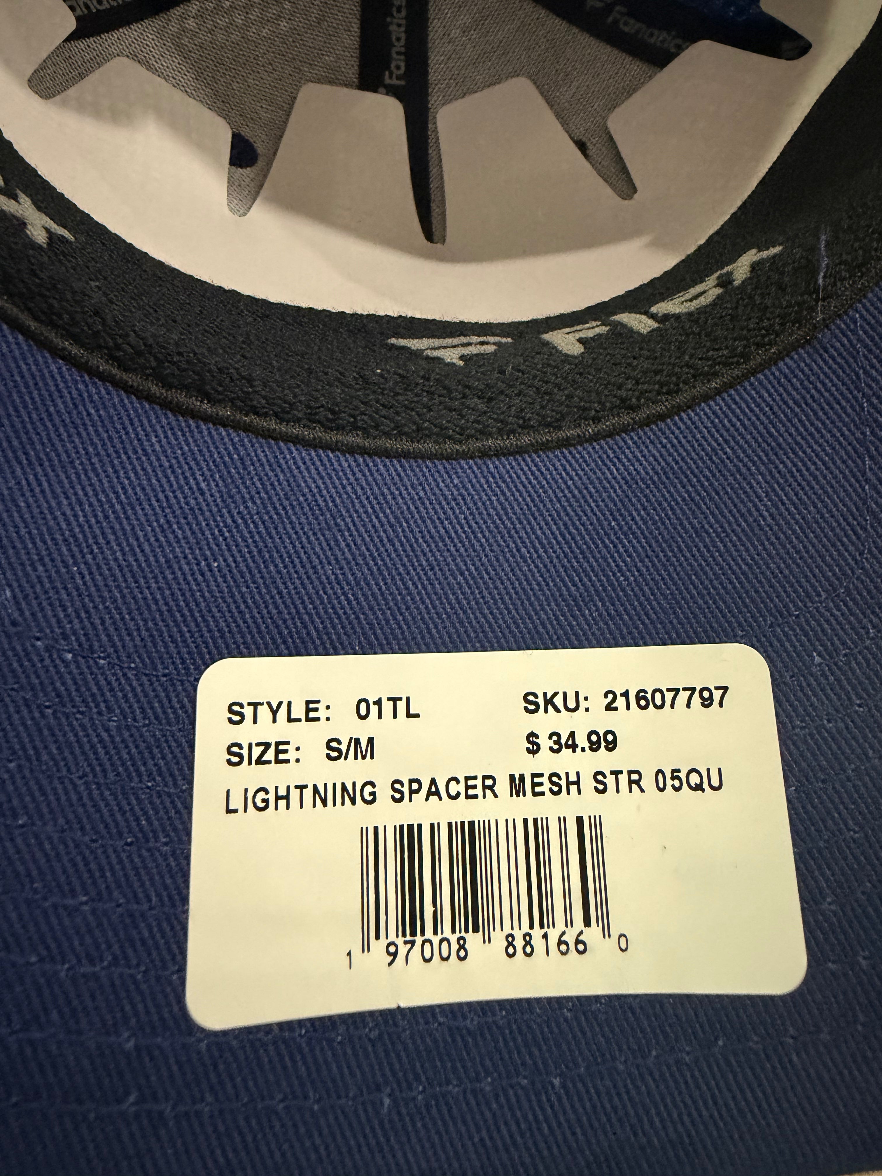 Tampa Bay Lightning Fanatics Stretch - Fit Meshback Hat