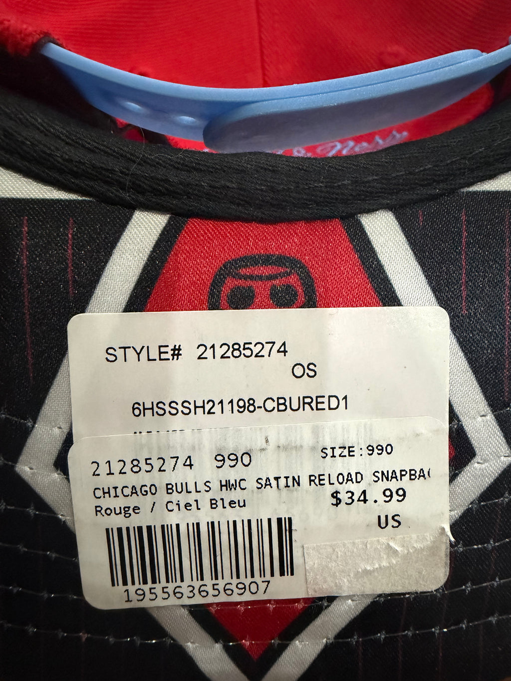 Chicago Bulls Mitchell & Ness HWC Snapback Hat