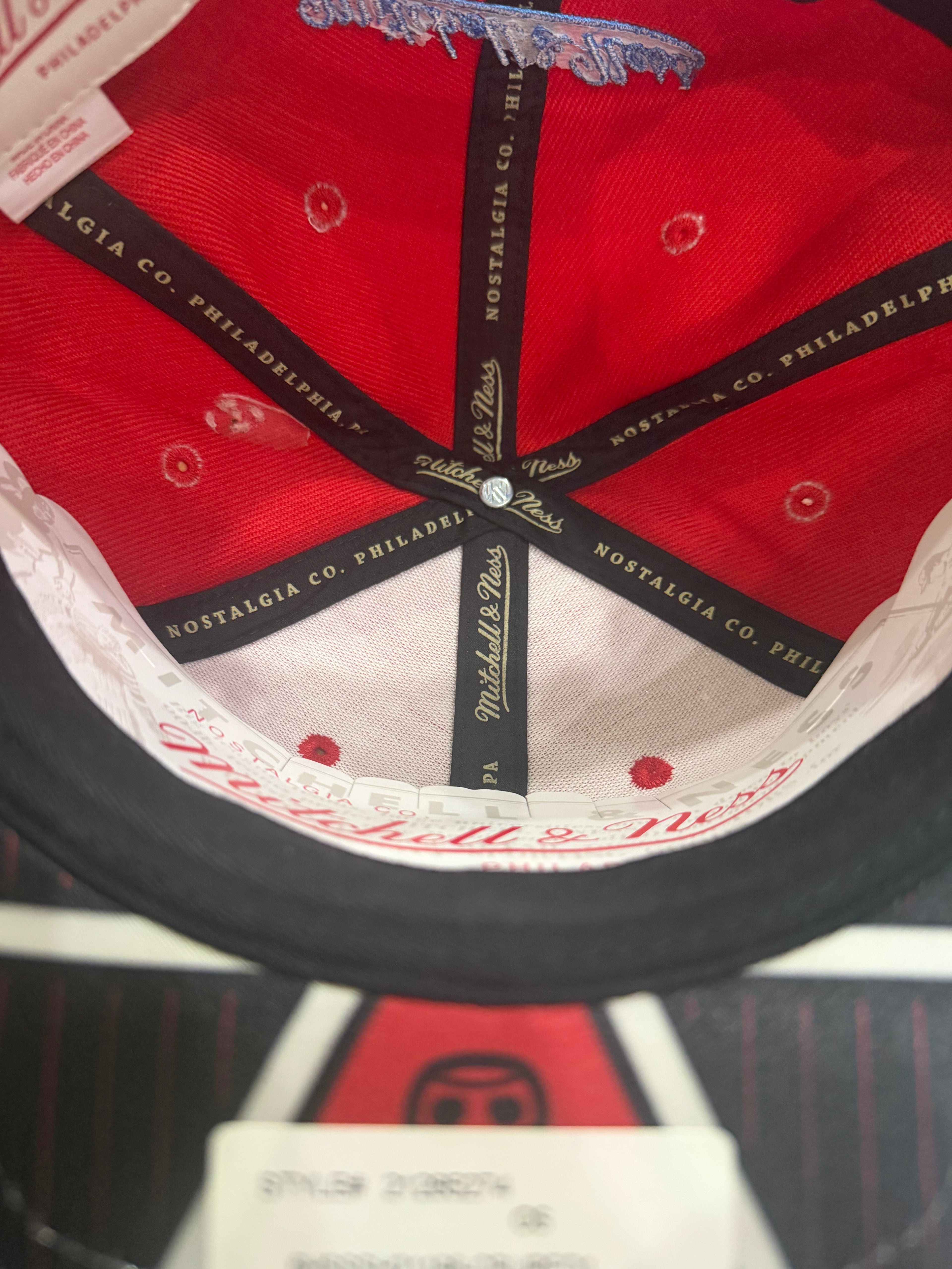 Chicago Bulls Mitchell & Ness HWC Snapback Hat