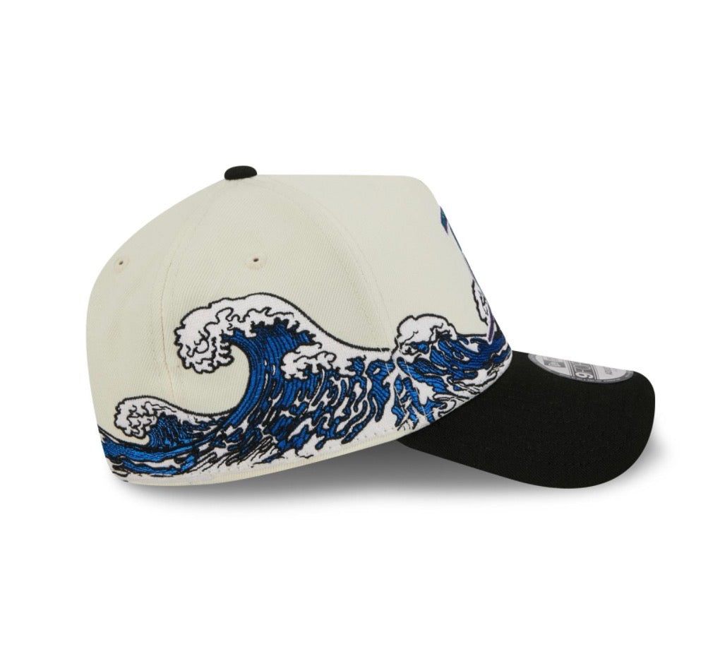 Tampa Bay Rays New Era 9Forty A-Frame Tidal Flow Snapback Hat RARE
