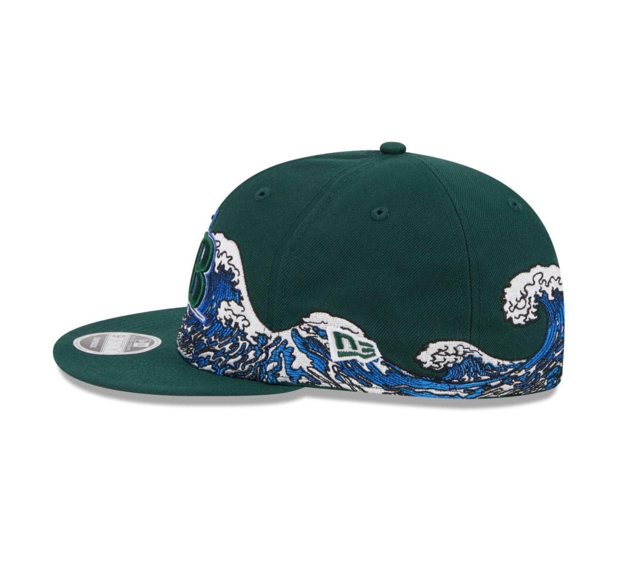 Tampa Bay Rays New Era Retro Crown New Era 9FIFTY Tidal Flow Snapback Hat