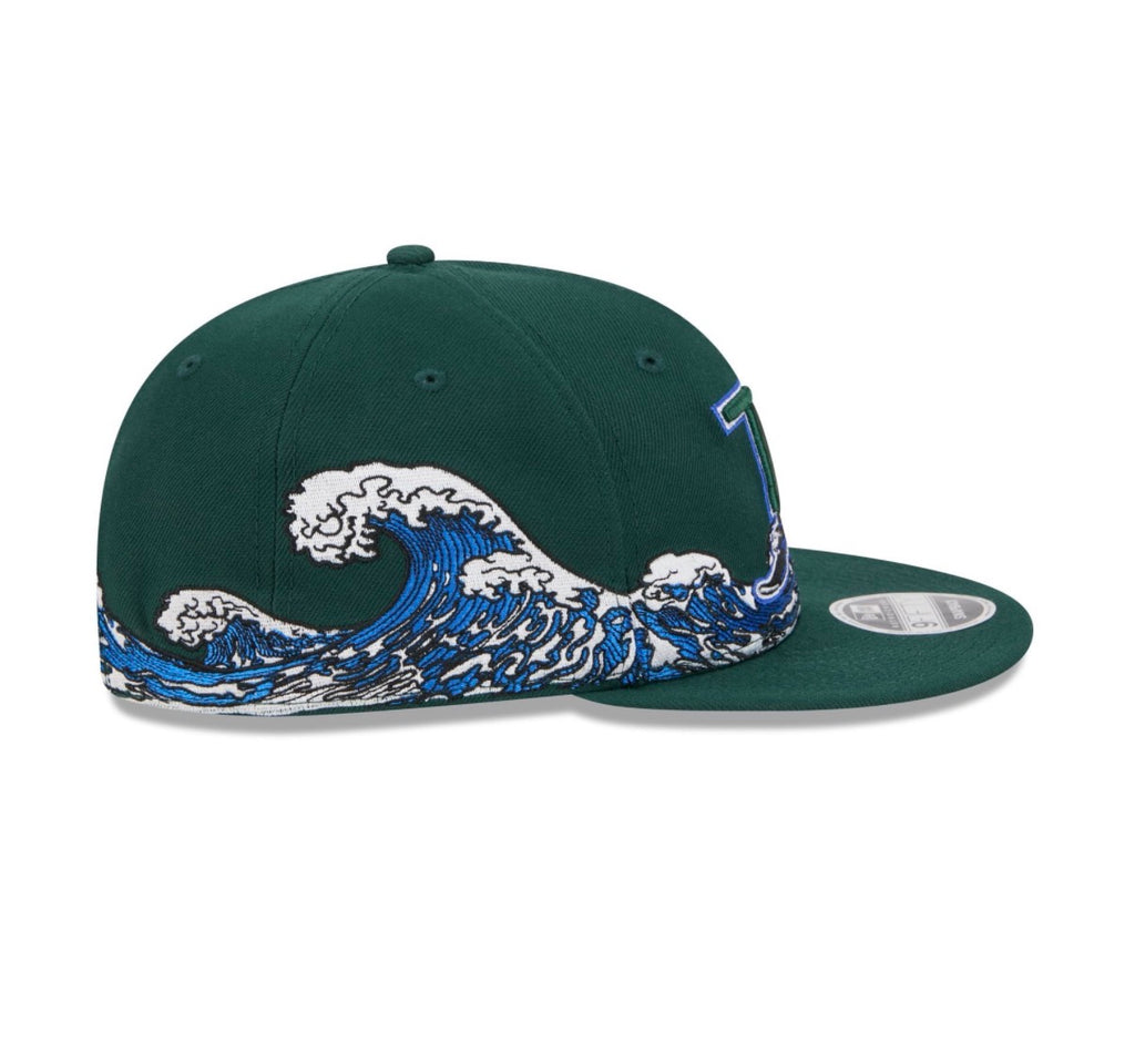 Tampa Bay Rays New Era Retro Crown New Era 9FIFTY Tidal Flow Snapback Hat