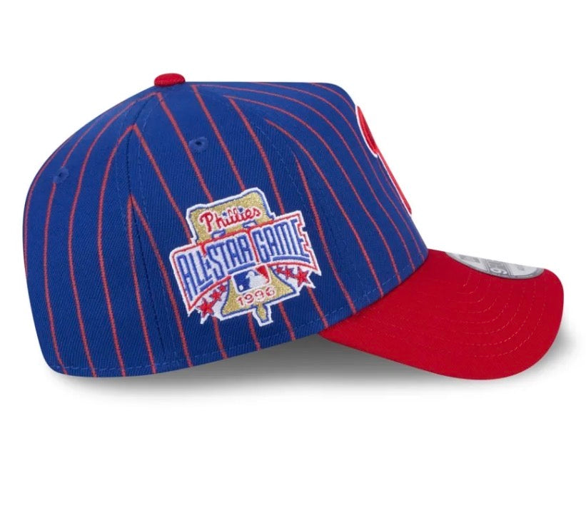 Philadelphia Phillies New Era 9Forty Pinstriped Adjustable Hat 1996 All Star Patch