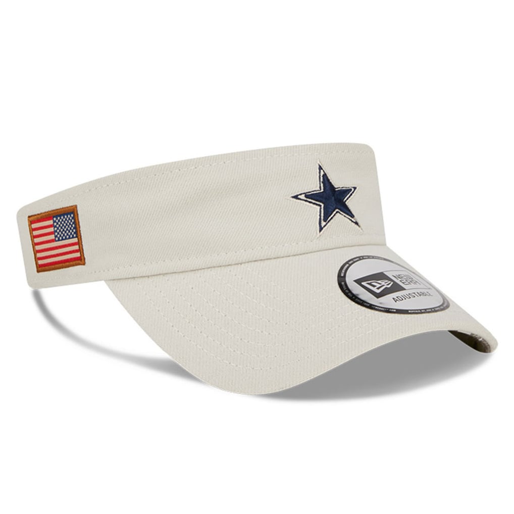 Dallas Cowboys New Era Salute To Service Visor