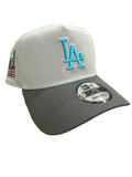 Los Angeles Dodgers New Era 9Forty 60 Year Patch Pink Pack Hat