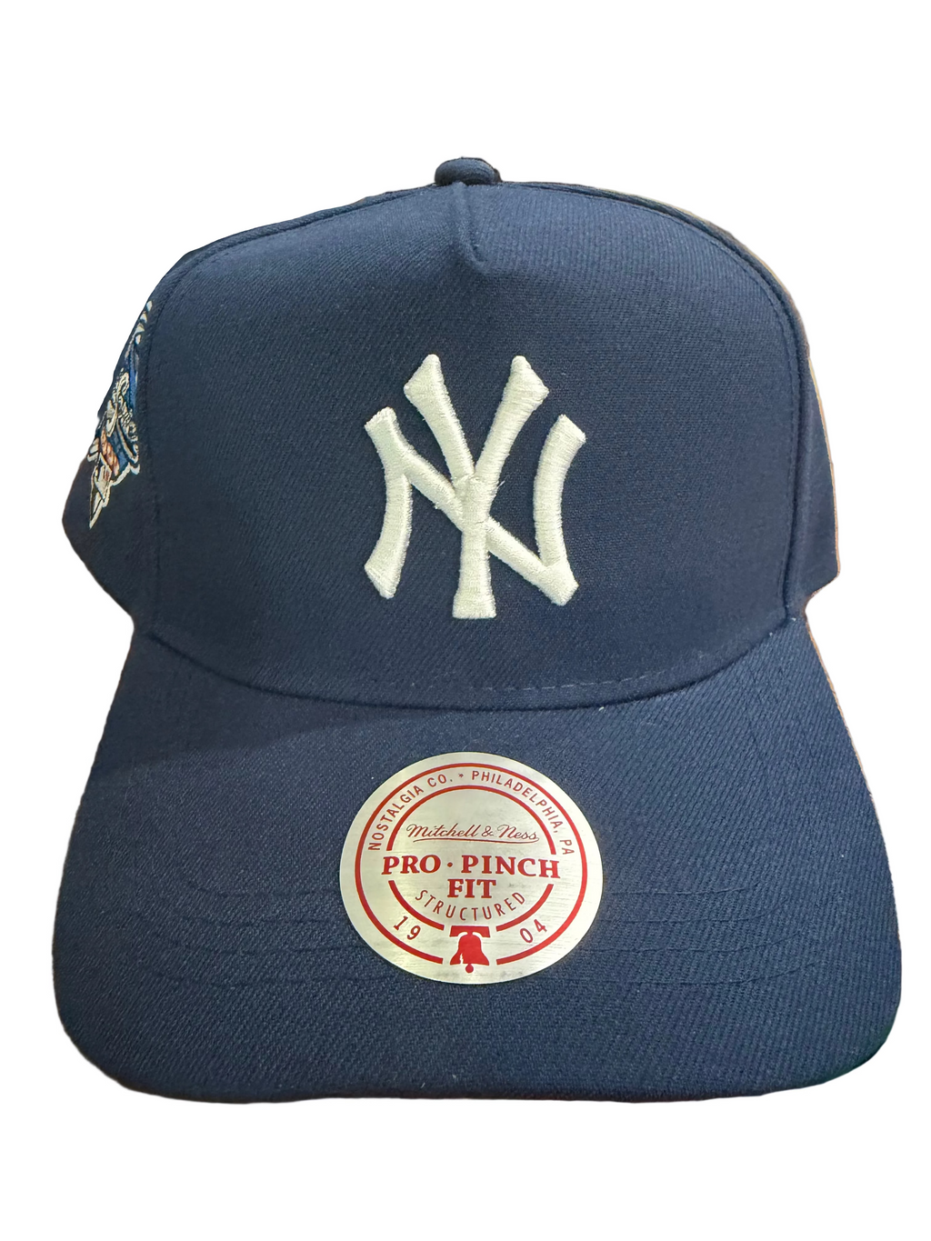 New York Yankees Mitchell & Ness Pro Pinch Adjustable Hat 2000 World Series Patch