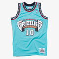 Mike Bibby Vancouver Grizzles Throwback M&N Jersey Large