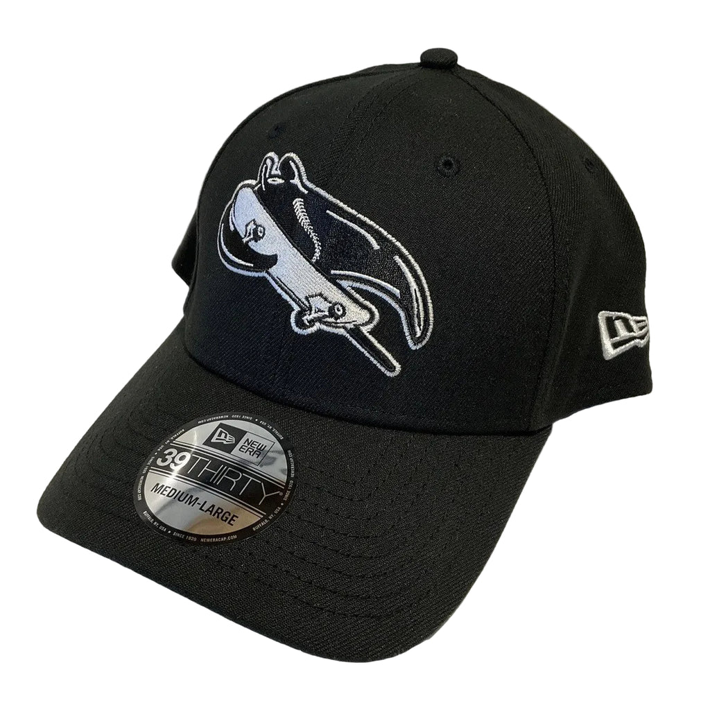 Tampa Bay Rays City Connect Black White New Era 39Thirty Flex Hat