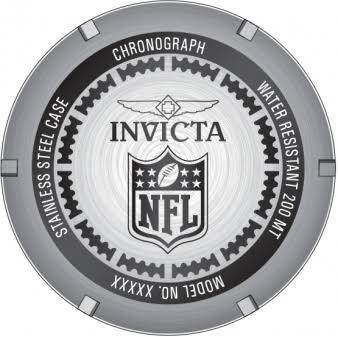 Tampa Bay Buccaneers Invicta #30284 Mens Watch Rare
