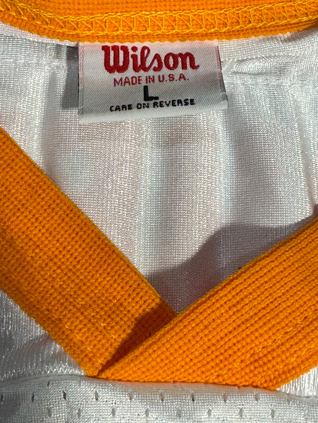 Deadstock Tampa Bay Buccaneers Authentic True Vintage Mesh Wilson Jersey Eric Rhett