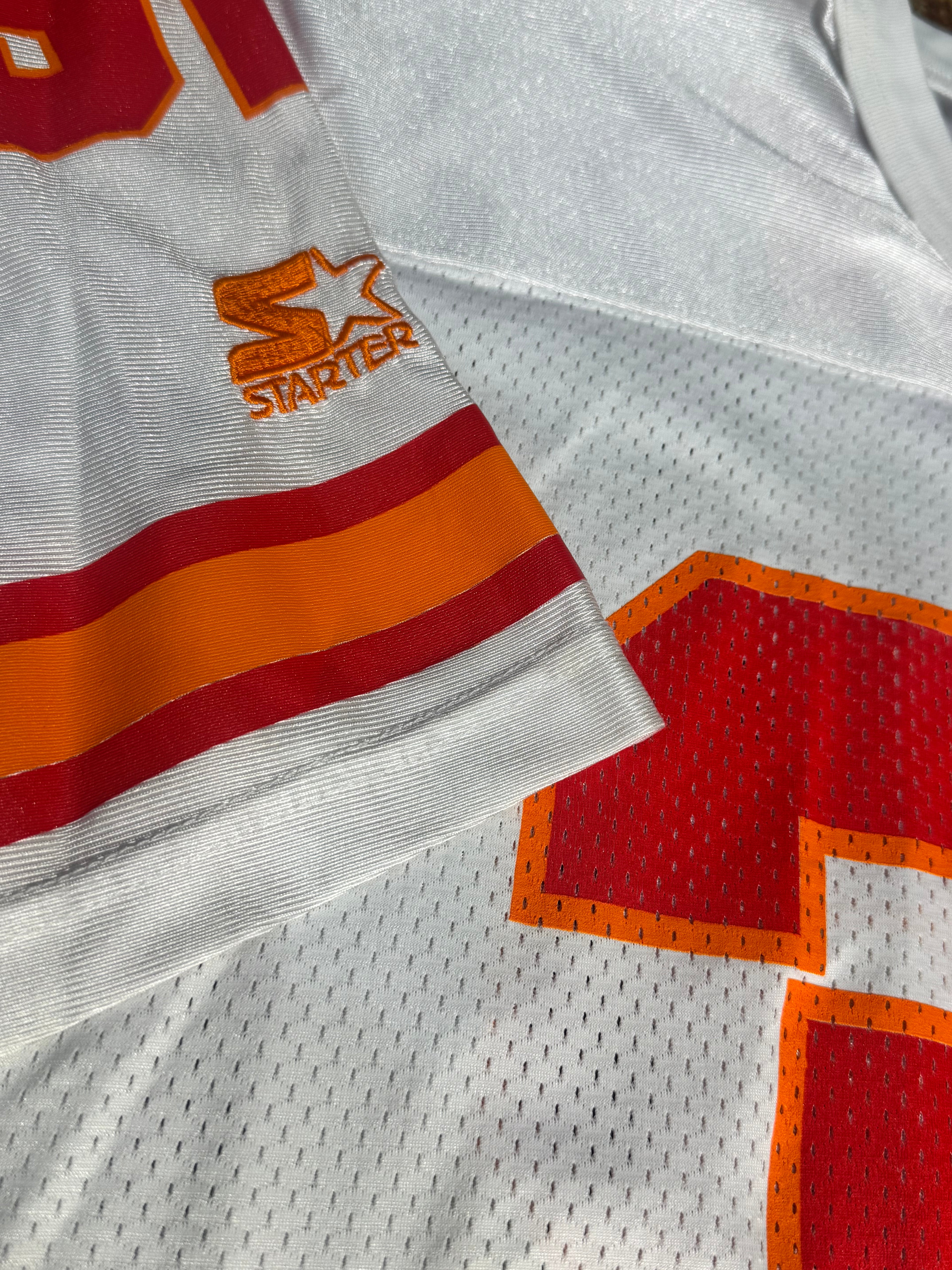Tampa Bay Buccaneers True Authentic Vintage Mesh Eric Rhett Jersey Starter