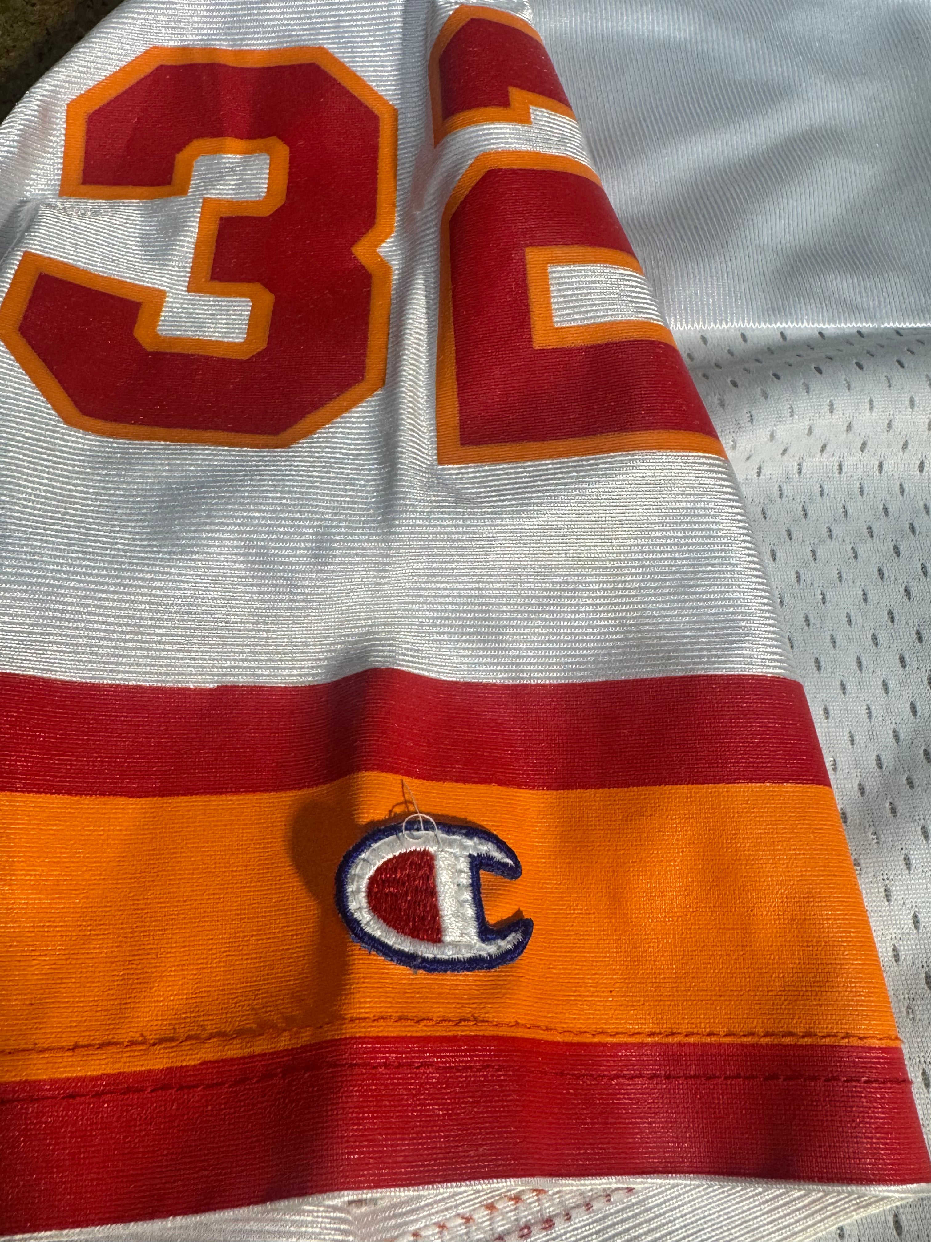 Tampa Bay Buccaneers True Authentic Vintage Creamsicle Mesh Champion Jersey